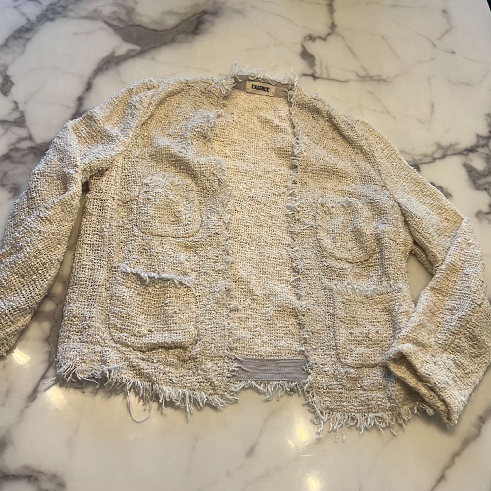 L’agence light weight knit cardi/jacket - Picture 3 of 10